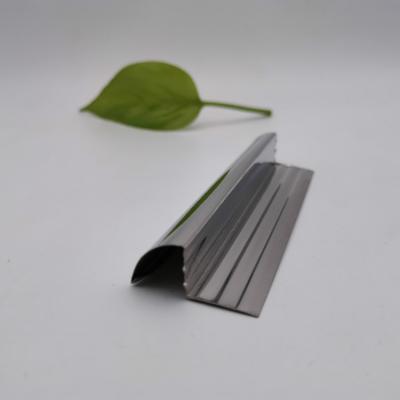 China Modern Stainless Steel Tile Edge Trim Metal Tile Corner Internal Angle For Ceramic Tiles for sale