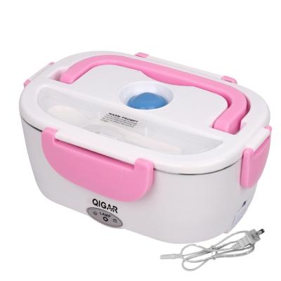 China Viable 1.5L Electric Food Warmer Lunch Box for Home Office Car Truck 2 in 1 Food Heater Portable Electric Lunch Box for sale