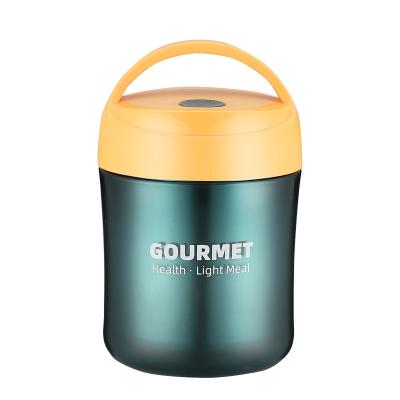 China Double Wall Seal Stainless Steel Thermos Cup Viable Lunch Box Water Soup Food Container for sale