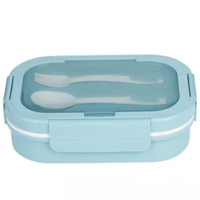 China Microwavable Microwavable Compartments Lunch Box PP Lunch Box Safe Plastic Bento Lunch Box Set For Adults Kids for sale