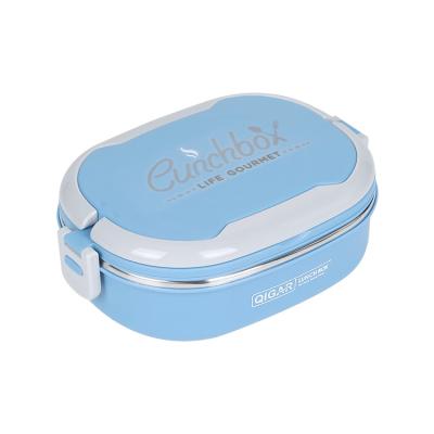 China Eco Friendly Reusable Tiffin Box Freshness Preservation Stainless Steel Lunch Box Bento Box Manufacturer for sale