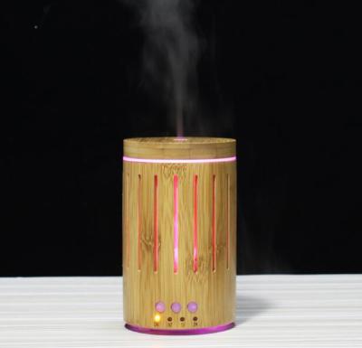 China Real Bamboo Essential Oil Diffuser Cool Mist Ultrasonic Aroma Diffuser for sale