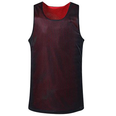 China Colors Breathable Quick Ready Breathable Lightweight Breathable Men's Reversible Delivery Basketball Tank Tops for sale