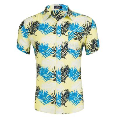 China Top Blouses Maui Aloha Holiday Casual Shirts OEM Factory Beach Women Shirts Custom Anti Shrink Hawaiian Shirt for sale