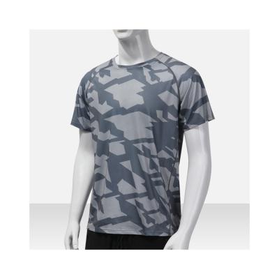 China China Factory Direct Sales Breathable Custom Printed Short Sleeve Fitness Shirt Men's Cotton T-Shirt for sale