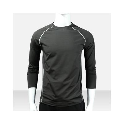 China Quality Pick Mens Breathable Fit Sports Cotton Stretch Training Long Sleeve T-Shirt for sale