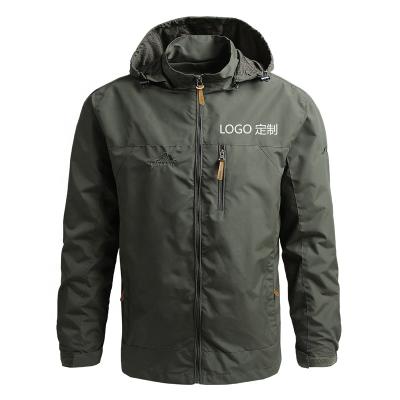 China Outdoor Breathable New Fashion Military Styles Wear Jacket Men Climbing Jacket With Hood for sale