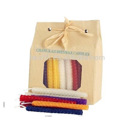 China HANNUKKAH CANDLE BEESWX Relighting Candle HANNUCKAH Beeswax Candles Holiday MIRENT JEWISH for sale