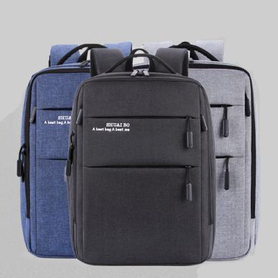 China With USB Factory Wholesale Durable Laptop Backpack Waterproof Management Computer Backpack Bag for sale