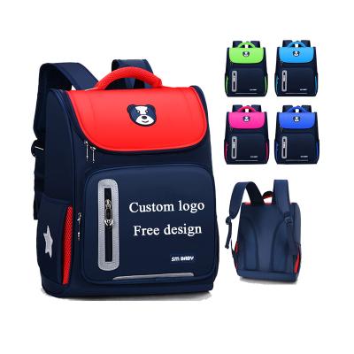 China Wholesale Custom Large Space Boys Girls School Bag Primary School Anti-theft Waterproof Backpacks for sale