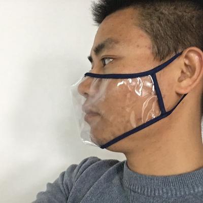 China Hot Sales 3D Clear Reusable Clear Full Lip Tongue Strip Full Face Mask for sale