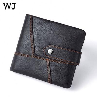 China RFID Supply Cheap Latest Fashion Bank Card Leather Wallet for sale