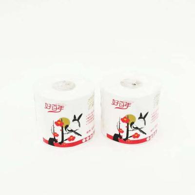 China Virgin Wood Pulps High Quality 2/3 Ply FSC Customized Brand Toilet Paper Pure Bamboo Tissue Paper Roll for sale