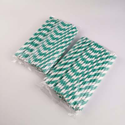 China 2021 Contemporary Biodegradable Metal Gold Paper Striped Straws Factory Wholesale New Design for sale