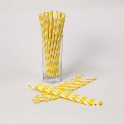 China Solid Color Disposable Paper Straw Beverage Drinking Straw Biodegradable Paper Straw Manufacturer for sale