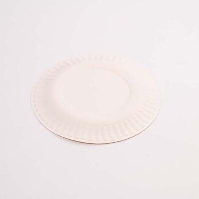 China Hot Sale Disposable Bamboo Fiber Anti-hot Eco-Friendly Disposable Paper Tableware for sale