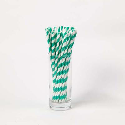 China 2021 hot sale tropical high quality striped paper straws for sale