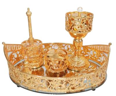 China Chinese incense elegant 2020 new design metal incense basket set, aroma burner set for sale