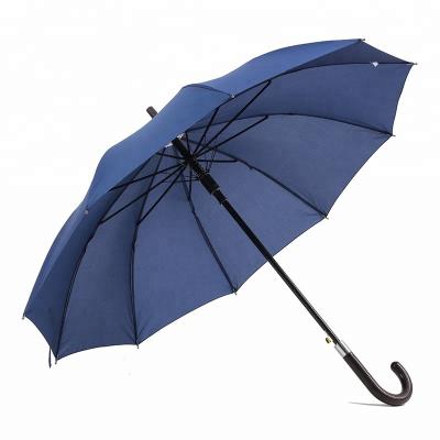 China Rainproof Unique High End Straight Advertise Automatic Long Open Narrow Straight Handle Promotion Umbrella for sale