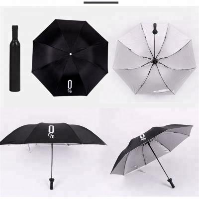 China PINSAHNG Yiwu Umbrella Automatic Folding Wine Bottle Cheap Umbrella for sale