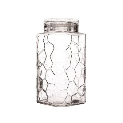 China Factory Outlet Glass Sustainable Food Spice Nut Storage Jar Bottle for sale