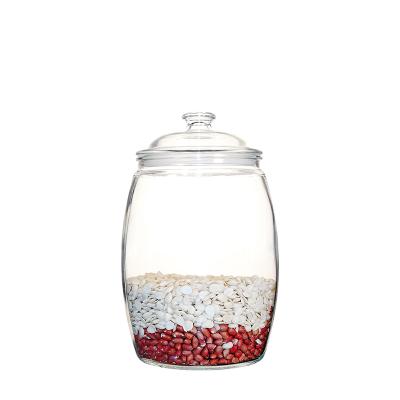 China Viable Made in China Manufacturer Supply Multifunctional Glass Storage Jar with Lid Glass Coffee Sugar Kitchen Mason Jar Canister Tea for sale