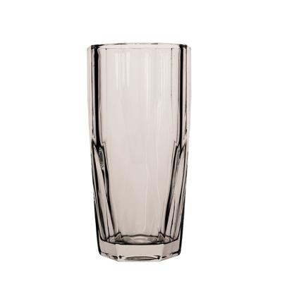 China Crystal Glass Vase Minimalist Crystal Glass Vase Transparent Clear Flower Hotel Decoration Home Decoration Customized for sale