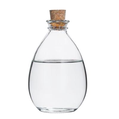 China Wholesale Freshness Preservation Bulb Shaped Unique Cute Creative Design MP Drop Shaped Glass Bottle for sale