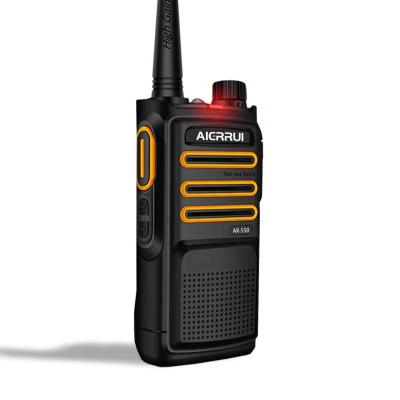 China UHF 400-470mhz long range woki toki encrypted walkie talkies 3w AIERRUI AR-550 handheld VHF UHF radio with AR-550 OEM/ODM design for sale