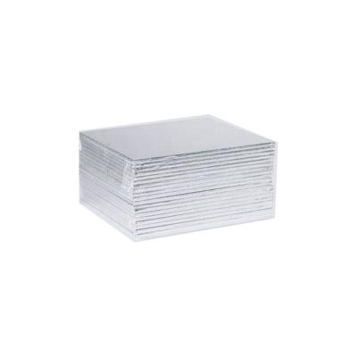 China Wholesale Recyclable Square Shape Silver Wooden Cake Boards for sale