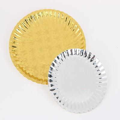 China Party Disposable Decorative Paper Plates And Decoration for sale