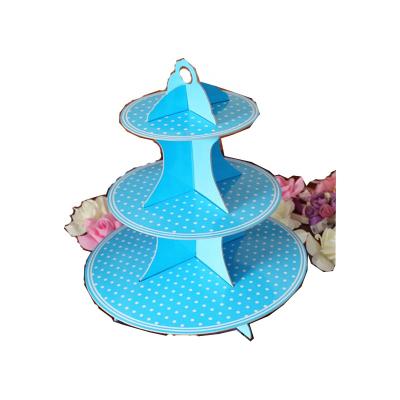 China Food Tree Cake Stand,Wedding Cupcake Stand China Factory,Wholesale Cheap 3 Layer Paper Cake Stand for sale