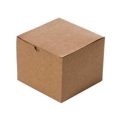 China Disposable Kraft Paper Makeup Box Cake Box Gift Packaging For Wholesale for sale