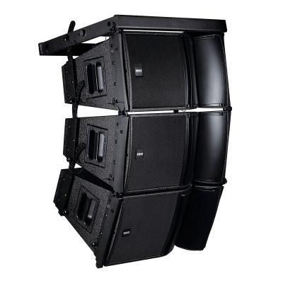 China Ibos 3 Unit Professional Speaker PA System Indoor Outdoor Passive Activities 12 Inch Line Array Speaker For Performance for sale