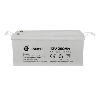 China High Quality Toys 12V 100AH ​​150AH 200AH 250AH Gel Battery Lead Acid Batteries for sale