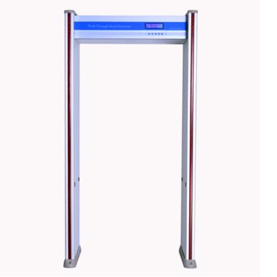 China Optional Major Airport Security Department High Performance Multi Location Security Gate Security Walk Through Metal Detector Gate for sale