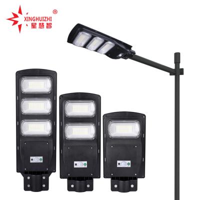 China Outdoor Street 90W 180W Ip65 LED Garden Street Light All In One Solar Street Light for sale