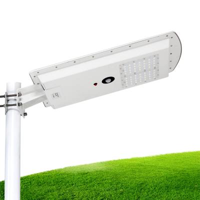 China LANDSCAPE all in one 80w 100w 120w 60w 50w 12v/24V LED SMD 3030 solar street light for sale