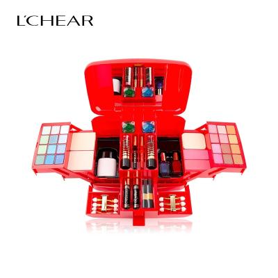 China Wholesale Custom Travel Home Hotel Lip Gloss Eyeshadow Eyeshadow Makeup Set Private Label Cosmetic Set for sale