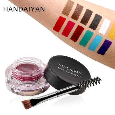 China Multifunctional Private Label Waterproof Super Waterproof Eyebrow Color Eyebrow Gel Eyeliner Cream for sale