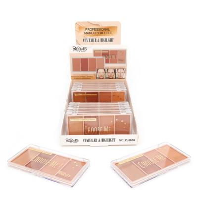 China Waterproof Wholesale Waterproof Concealer Palette 4 Colors Private Label Makeup Contour Palette Professional Face Concealer Pencil for sale