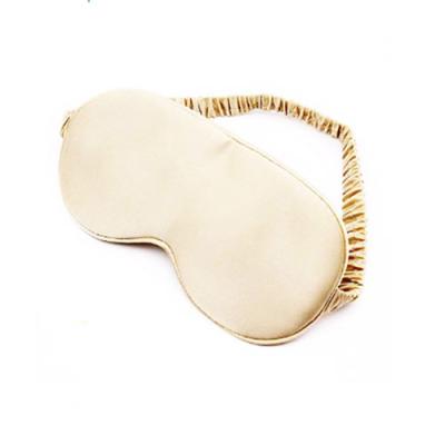 China Anti-wrinkle manufacturer sells custom natural travel silk sleep / eye mask 100% silk for sale