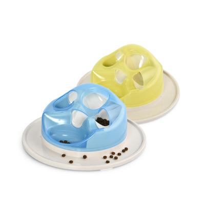 China Viable Easy Disassemble IQ Training Pet Puzzle Feeding Toy Pet Slow Feeder Pet Bowl for sale