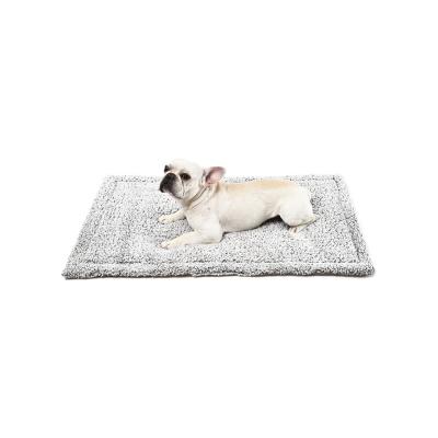 China Viable High Quality Self Self Pet Blanket Polyester Non-slip Dog Heating Bottom Mat for sale