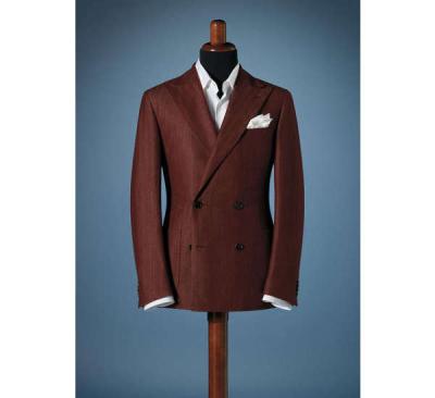 China 2020 New Design Anti-Shrink Safari Men Bespoke Suit for sale