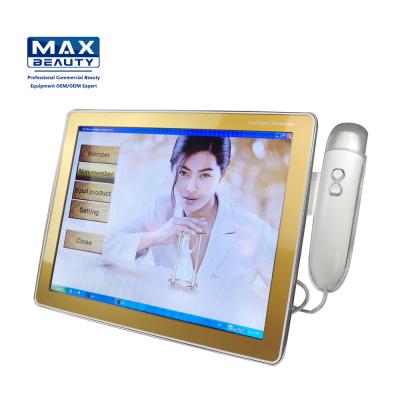 China Magic Skin Wrinkle Analysis Max Beauty 3D Digital Face Skin And Hair Analyzer for sale