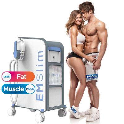 China Weight Loss EMS Massager Body Sculpt 4&6 Handles Neo RF Emslim Muscle Stimulator EMS Body Sculpting Slimming Machine for sale