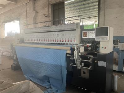 China 1800 Minimum Processing Area Quilting Embroidery Machine For Medium Fabric for sale