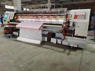 China 82 Inch Blanket Quilt Making Machine With Edge Cutting Device for sale