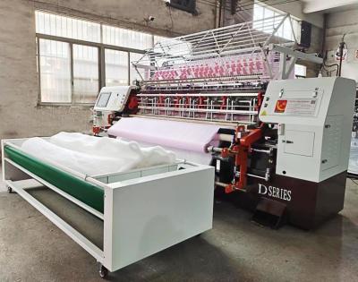 China 60 Zoll hochentwickelte 1200 RPM computergestützte Quilting-Maschine mit automatischer Schmierung zu verkaufen